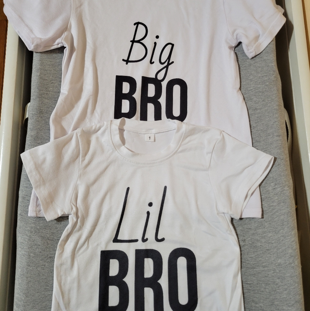 Big BRO/Lil BRO matching t-shirts
